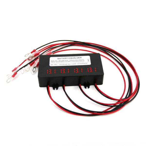 Egalizator baterii 48V, 4 x 12V, cu afisaj LCD GEL AGM PB-Acid