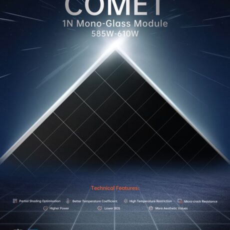 Panou solar fotovoltaic AIKO Comet 1N 610Wp