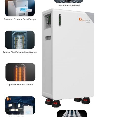 Acumulator LiFePo4 , 48V, 16KW, Felicity FLB 48314TG1/-H ,  EVE 314Ah, IP 65 de exterior,  Sistem de Incalzire, CAN, 485
