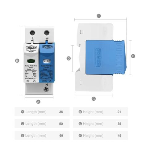 Descarcator supratensiune 275v