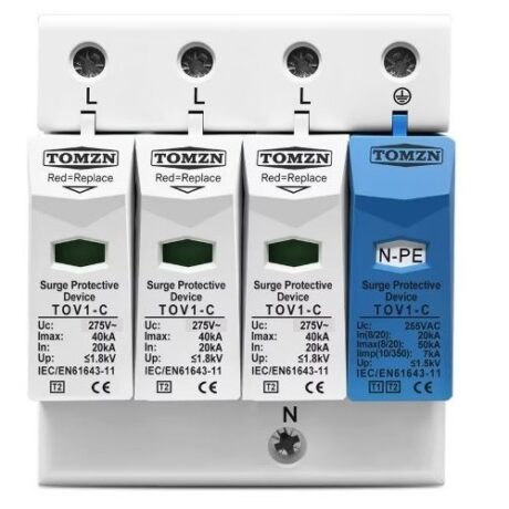 descarcator supratensiune 275V AC 3P+NPE 50kA