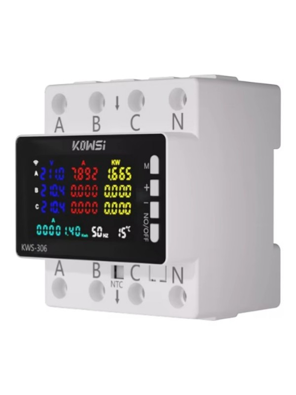 kws306pic3 contor energie trifazat WiFi KWS-306WF